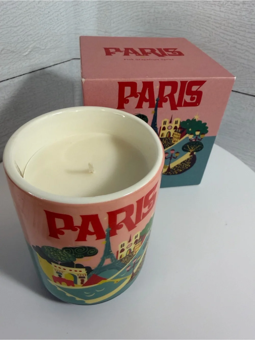 Daniella Mancini x Anthropologie PARIS Pink Grapefruit Spritz Viral Scent Candle